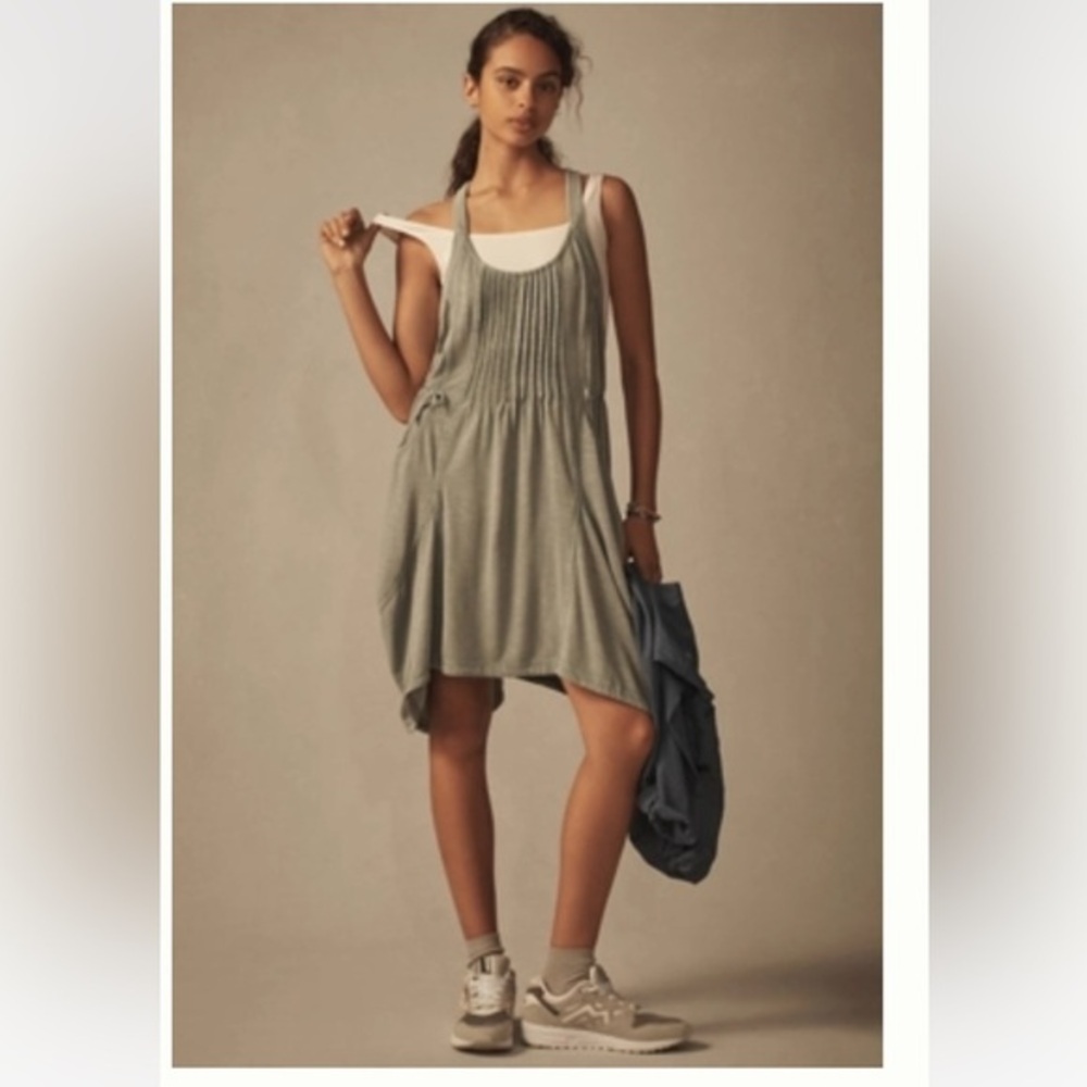 Anthropologie • Daily Practice Boardwalk Mini Dress S NWT Blue
